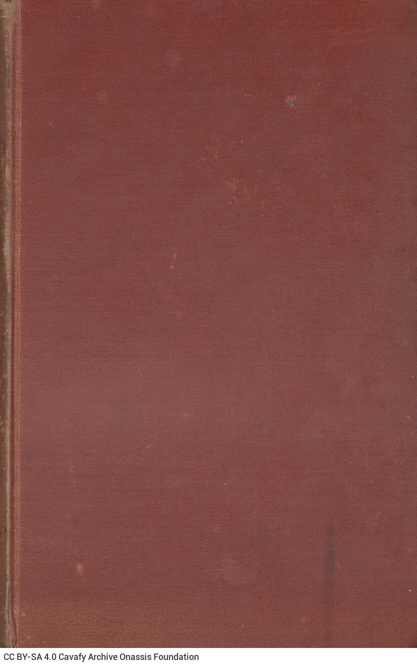 22 x 14 εκ. 7 σ. χ.α. + 304 σ. + 10 σ. χ.α. + 1 ένθετο, όπου στο φ. 1 κτητορική σφραγί�